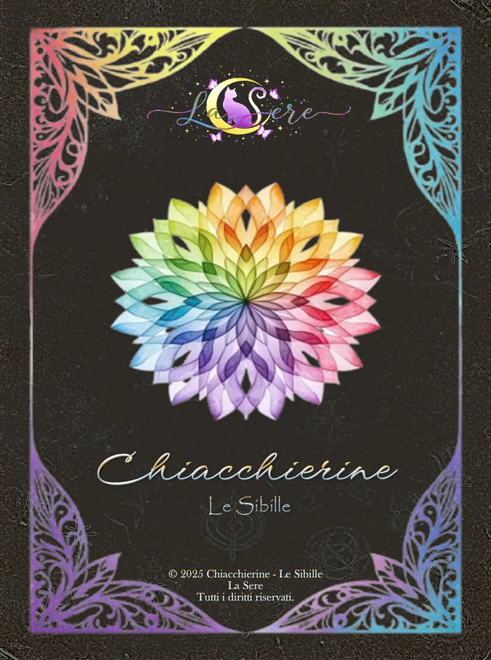 Chiacchierine Le Sibille - carte tra i cristalli