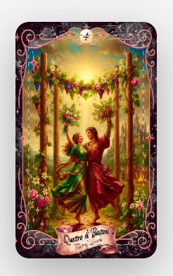 La Sere Tarot - Due di Pentacoli