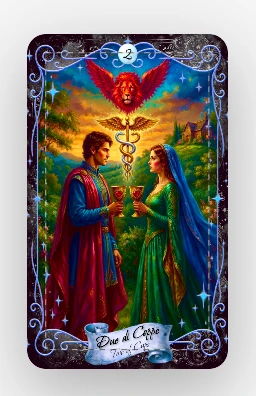La Sere Tarot - Regina di Bastoni